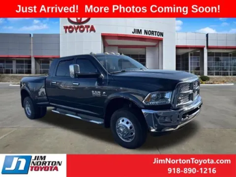 Blue 2017 Ram 3500 Laramie for sale in Tulsa, OK