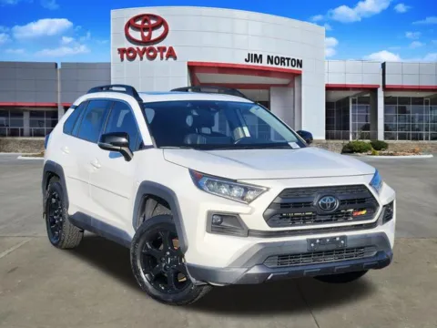 White 2021 Toyota RAV4 TRD Off Road for sale in Tulsa, OK