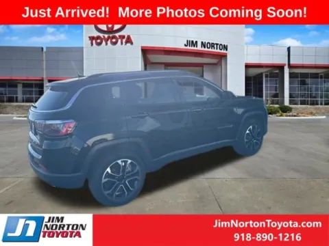 Another view of 2022 Jeep Compass Limited for sale in Tulsa, OK at Jim Norton Toyota