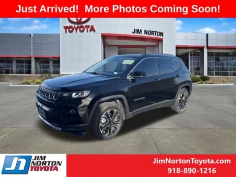 Photos of 2022 Jeep Compass Limited for sale in Tulsa, OK at Jim Norton Toyota