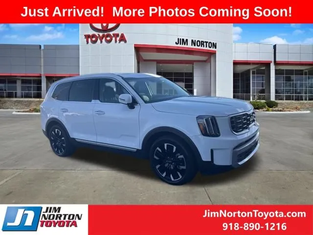 White 2024 Kia Telluride SX for sale in Tulsa, OK