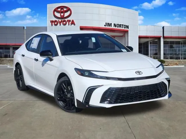 White 2026 Toyota Camry SE Nightshade for sale in Tulsa, OK