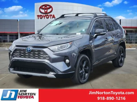 Another view of 2021 Toyota RAV4 Hybrid XSE for sale in Tulsa, OK at Jim Norton Toyota