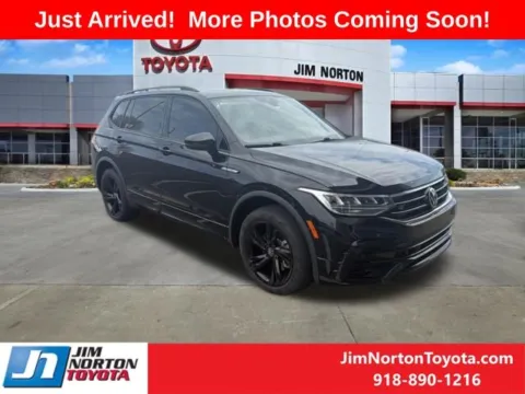 Black 2023 Volkswagen Tiguan 2.0T SE R-Line Black for sale in Tulsa, OK