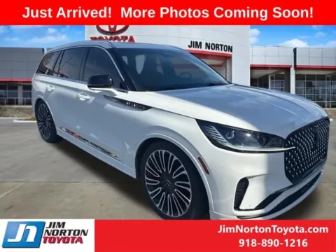 White 2025 Lincoln Aviator Black Label for sale in Tulsa, OK