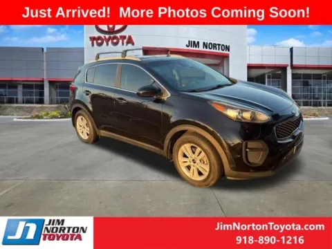 Black 2017 Kia Sportage LX for sale in Tulsa, OK