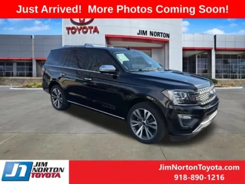 Black 2021 Ford Expedition Platinum for sale in Tulsa, OK