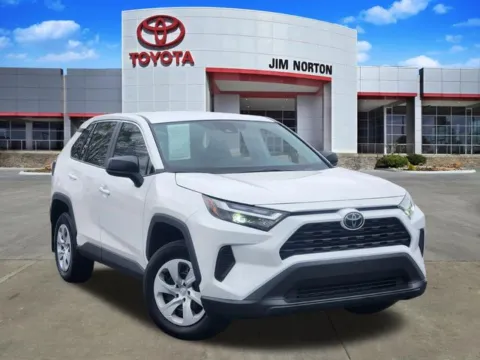 White 2024 Toyota RAV4 LE for sale in Tulsa, OK