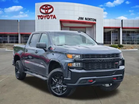 Gray 2021 Chevrolet Silverado 1500 Custom Trail Boss for sale in Tulsa, OK