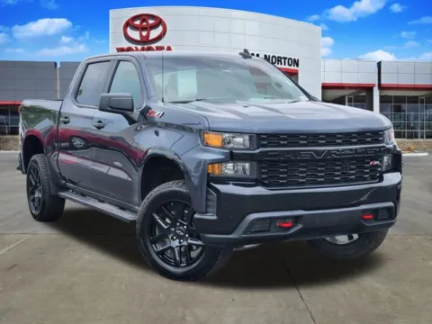 Gray 2021 Chevrolet Silverado 1500 Custom Trail Boss for sale in Tulsa, OK