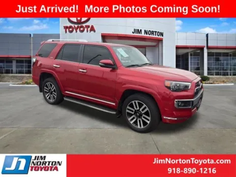 Red 2022 Toyota 4Runner Limited for sale in Tulsa, OK