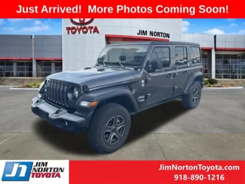 Photos of 2019 Jeep Wrangler Unlimited Sport S for sale in Tulsa, OK at Jim Norton Toyota