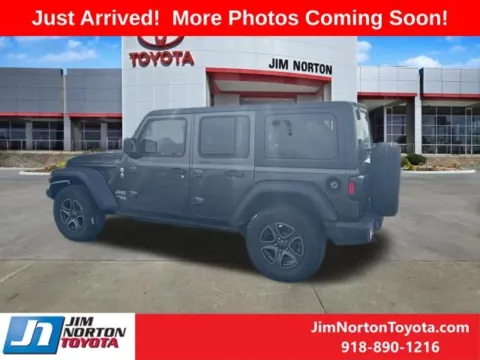 Another view of 2019 Jeep Wrangler Unlimited Sport S for sale in Tulsa, OK at Jim Norton Toyota