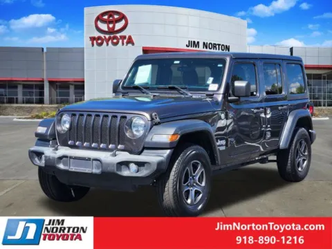 Another view of 2019 Jeep Wrangler Unlimited Sport S for sale in Tulsa, OK at Jim Norton Toyota