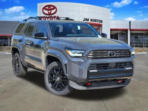 Black 2026 Toyota 4Runner i-FORCE MAX Hybrid Platinum for sale in Tulsa, OK