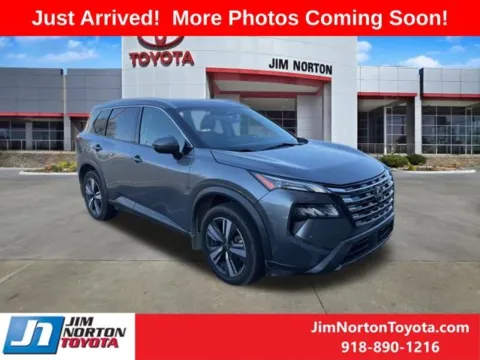 Gray 2024 Nissan Rogue SL for sale in Tulsa, OK