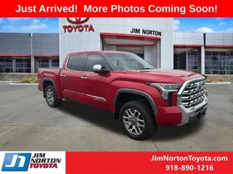 Red 2023 Toyota Tundra Hybrid 1794 Edition for sale in Tulsa, OK