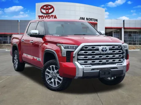 Red 2023 Toyota Tundra Hybrid 1794 Edition for sale in Tulsa, OK