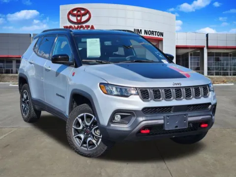 Silver 2025 Jeep Compass Trailhawk for sale in Tulsa, OK