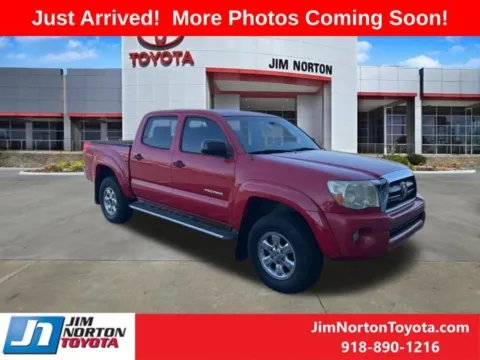 Red 2008 Toyota Tacoma PreRunner for sale in Tulsa, OK