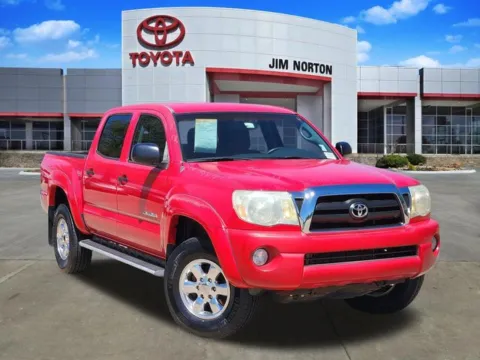 Red 2008 Toyota Tacoma PreRunner for sale in Tulsa, OK