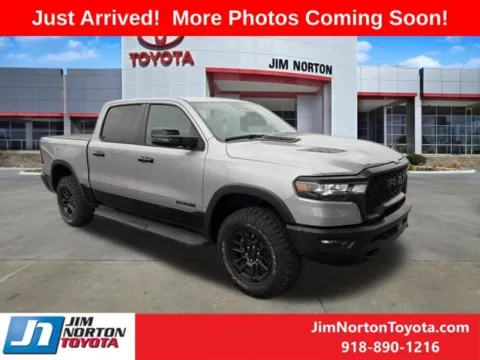 Silver 2025 Ram 1500 Rebel for sale in Tulsa, OK