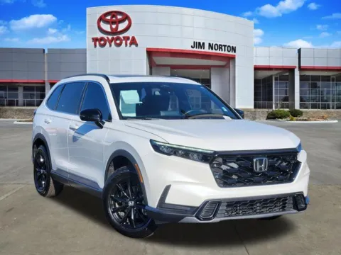 White 2023 Honda CR-V Hybrid Sport for sale in Tulsa, OK