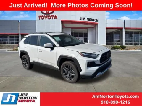White 2024 Toyota RAV4 Adventure for sale in Tulsa, OK