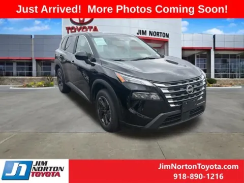 Black 2025 Nissan Rogue SV for sale in Tulsa, OK