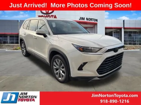White 2024 Toyota Grand Highlander Limited for sale in Tulsa, OK
