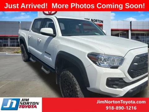 White 2023 Toyota Tacoma Trail Edition for sale in Tulsa, OK