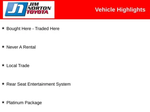 More photos of 2024 Toyota Sienna Platinum at Jim Norton Toyota, OK