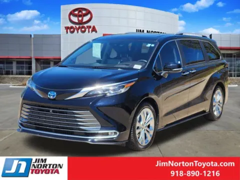 Another view of 2024 Toyota Sienna Platinum for sale in Tulsa, OK at Jim Norton Toyota