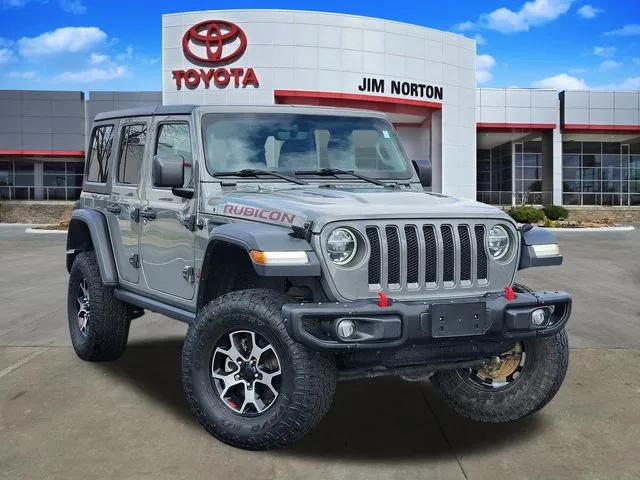 Gray 2020 Jeep Wrangler Unlimited Rubicon for sale in Tulsa, OK
