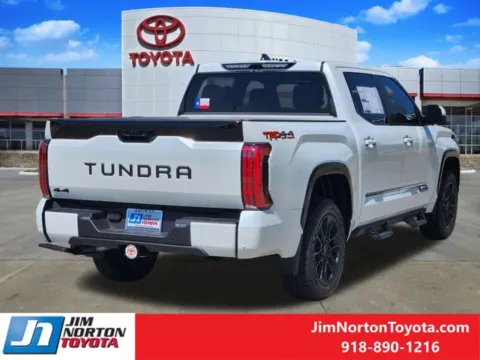 Another view of 2026 Toyota Tundra Platinum for sale in Tulsa, OK at Jim Norton Toyota