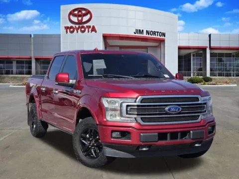 Red 2019 Ford F-150 Limited for sale in Tulsa, OK