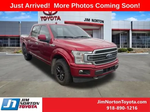 Red 2019 Ford F-150 Limited for sale in Tulsa, OK