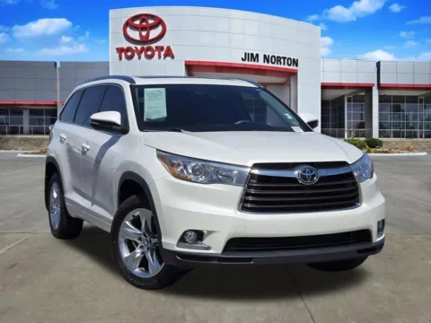 White 2016 Toyota Highlander Limited Platinum V6 for sale in Tulsa, OK