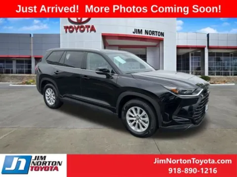 Black 2025 Toyota Grand Highlander XLE for sale in Tulsa, OK