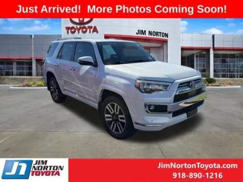 White 2022 Toyota 4Runner Limited for sale in Tulsa, OK