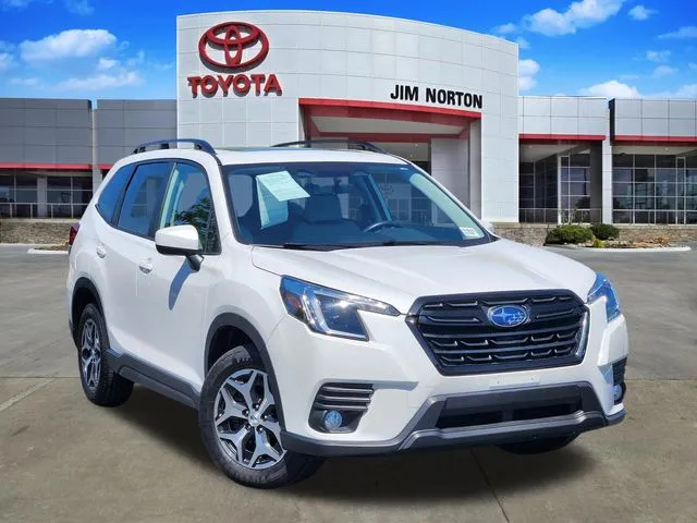 White 2023 Subaru Forester Premium for sale in Tulsa, OK