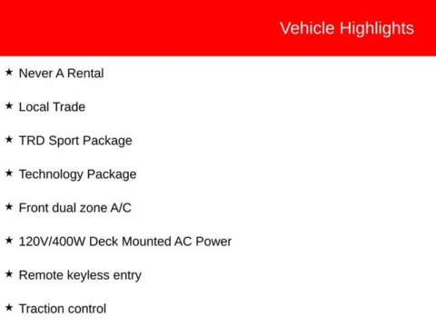 More photos of 2021 Toyota Tacoma TRD Sport at Jim Norton Toyota, OK