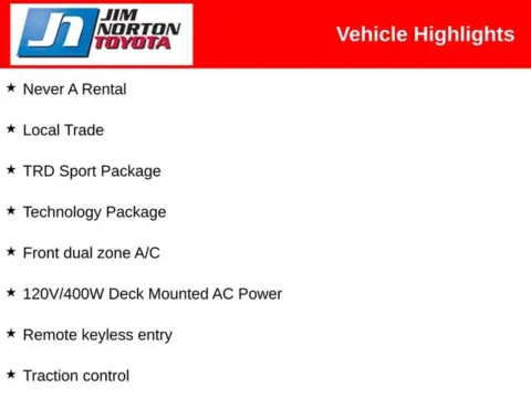 More photos of 2021 Toyota Tacoma TRD Sport at Jim Norton Toyota, OK