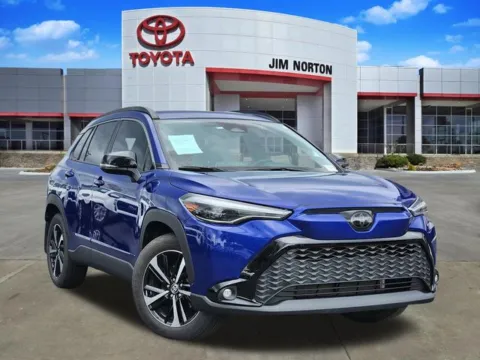 Blue 2025 Toyota Corolla Cross Hybrid XSE for sale in Tulsa, OK