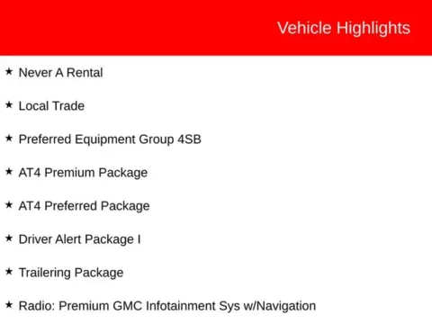 More photos of 2019 GMC Sierra 1500 AT4 at Jim Norton Toyota, OK