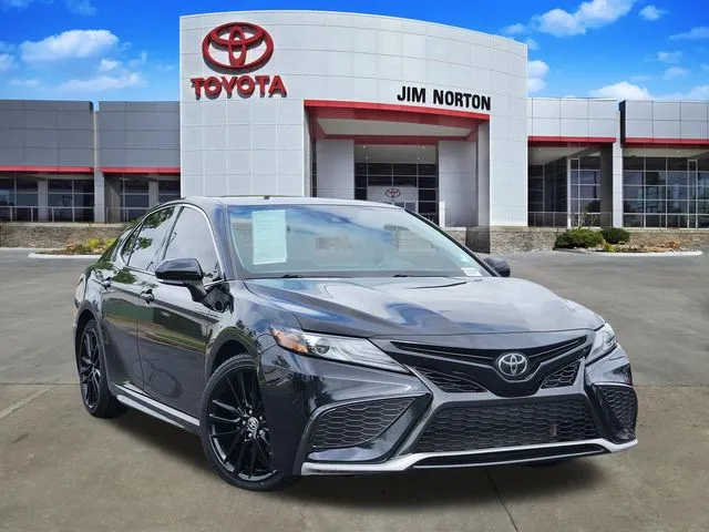 Black 2021 Toyota Camry XSE for sale in Tulsa, OK