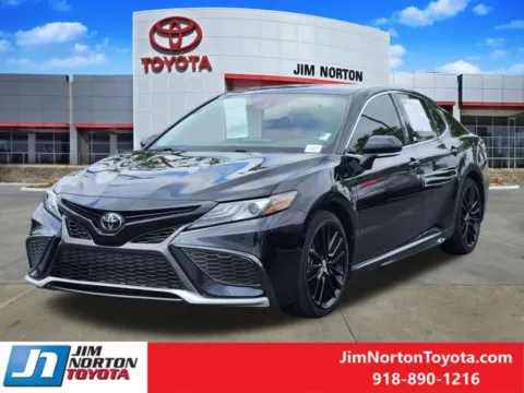 Another view of 2021 Toyota Camry XSE for sale in Tulsa, OK at Jim Norton Toyota
