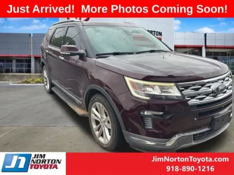 Red 2018 Ford Explorer Limited for sale in Tulsa, OK