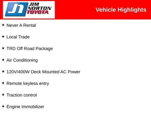 More photos of 2018 Toyota Tacoma TRD Off-Road at Jim Norton Toyota, OK