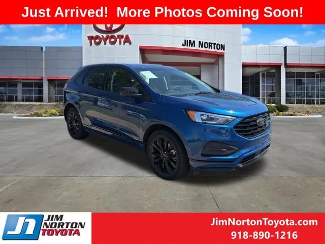 Blue 2023 Ford Edge SE for sale in Tulsa, OK